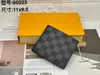 Top Sell Designer Mens plånböcker Luxury Multiple Purses Flower Letter Kort kreditkortshållare Man Louiseitys plånböcker Vuttonity Plaid Pengar Clutch Original Box