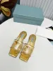 Slippers transparent solid color flat heels genuine leather sole for added comfort when worn on the outside square toe