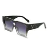 Nieuwe designer vierkante zonnebrillen mannen dames zonnebril goggle outdoor strand lunettes lunettes