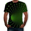 Heren t shirts mannen grappige 3D t-shirt zomer Vertigo bedrukte compressie hypnotische mannelijke tops shirt casual Harajuku korte mouw feest heren tees