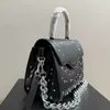 Women Chain Handbag Top Handle Tote Bag Women Designer Luxury Bag Crossbody Bag Purse Flap Shoulder Bags Magnetic Button Closure Genuine Leather Hand Bags Hardware