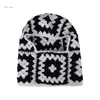 Beanie Skull Caps Granny Square Cappello Beanie lavorato a maglia Passamontagna di Halloween Cappelli per feste Cosplay Copricapo 231122