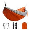 Camp Furniture Camping Hammock 2 Person 300 200 cm Portable Lätt för utomhus inomhus ryggsäcksresor