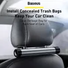 Interieuraccessoires Multifunctionele auto Trash Bag Roller Design 40 PCS Wegwerptassen Schutbaar