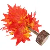 Fleurs décoratives automne érable modèle plante artificielle bonsaï accessoire