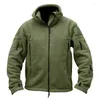 Giacche da uomo Military Man Polar Fleece Tactical Jacket Outdoor Polartec Termico Traspirante Sport Escursionismo