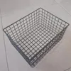 Storage Baskets Stainless steel Iron mesh basket Storage Shelves Support customization