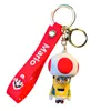 Classic Super Mary 3D Doll Car Keychain Pendant Bag Pendant Children's Gift