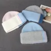 Beanieskull Caps blandar färg Kvinnor Vinterhatt Matchade kaninpäls Beanies Cashmere Kvinnliga varma skallar Cap Present Partihandel 231122