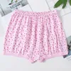 Underpants Middle Aged And Elderly People's Flat Angle Underwear Men Women's Pure Cotton Large Size High Waisted Mom Dad's