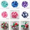 Headwear Hair Accessories Christmas Flowers Balls Hair Bows Clip Loopy Ribbon Kids Girls Xmas Hairpins Elastic Hairbands Bobbles Headband 100pcs HD3236 231121