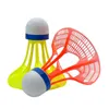 Bulminton Ball 3PCS Badminton Air -Shuttle Plastikowa piłka nylonowa do treningu trwałe plastikowe promienie badmintona z odpornością na wiatr 231120