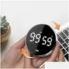 Kitchen Timers New Digital Timer Kitchen Manual Countdown Electronic Alarm Clock Magnetic Led Mechanical Cooking Shower Study Stopwatc Dhgx0