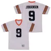 High School Rolling Meadows Jerseys Fútbol 10 Jimmy Garoppolo Moive Pure Cotton College para fanáticos de los deportes Hiphop Equipo de bordado blanco Uniforme