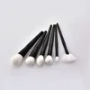 Makeup Brushes 6Pcs/set Brush Eye Set Shadow Small Fan Black Wooden Handle Tool