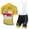 2022 UAE Cycling Team Jersey 20D Shorts Sportwear Ropa Ciclismo Men Summer Quick Dry Cycling Maillot Clothing238p