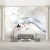 Heminredning 3D tapet europeisk marmorlandskap TV bakgrund väggdekoration väggmålning 277p