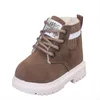 Boots Childrens casual shoes Autumn winter boots Boys Fashion leather soft anti slip girls 2130 sports running 231122