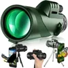 Télescope Jumelles Portable Zoom HD 5000M Pliant Longue Distance Mini Puissant pour Les Sports De Chasse Camping En Plein Air Voyage Puissance 231121