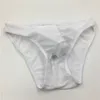 Underbyxor Sexiga underkläder Mäns perspektiv Hög elastiska nät kryphål exponerade JJ triangel T-strängbyxor