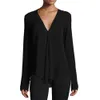 Combinaisons pour femmes barboteuses grande taille 5XL femmes col en V en mousseline de soie Blouses été volants solide féminin décontracté femme chemises femme mince bureau chemises 230421