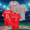 2023 WBC Canada Baseball Jersey Kellin Deglan Bo Naylor Freddie Freeman Abraham Toro Edouard Julien Damiano Palgiani Otto Lopez Jerseys Custom