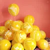 Party Decoration 12Inch Agate Color Marmor Gradient Latex Balloon Colorful Cloud Foil Globo Baby Shower Wedding Birthday