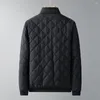 Men's Jackets Winter Jacket Cotton Padded Thicken Warm Coats Lightweight Men Streetwear Quilted