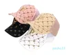 Gorras de bola Doit Summer Boy Girl Cap Béisbol P Letra Niño Sombreros de sol Malla Niños Peaked Snapback Gorras Huesos