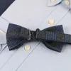 Bow Ties Men's Business Tie Polyester Cotton Formal Suit Dating Trendy Groomsman Clothing Accessory Bowknot Casual Fashion