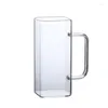Wine Glasses Reusable Water Tumblers Glass Material Beer Cups Bar Accessories For Kitchen