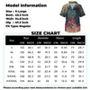 Heren T-shirts Mode Gradiënt Korte Mouw V-hals Tops Werkende Zak Blouse Mannelijke Scrub Uniform T-shirts Werkkleding Tee