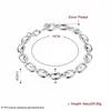 Charm Bracelets Low Price Arrival Silver Plated Bracelet For Women Classical Jewelry Bridal