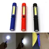 Flashlights Torches LED Portable Work Light COB Inspection Hand Torch Lamp Magnet For Multifunction Maintenance Tactical