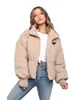 Piumino originale P-ra Sottile da donna Autunno e Inverno Abbigliamento da pane corto Calda giacca imbottita in cotone Il cappotto da donna rivela una calda e sexy imbottitura in cotone S-XXL