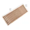 Jewelry Pouches For Creative Multi-grid Headband Box Wooden Storage Rack Display Store Counter