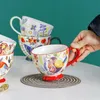 Tasses ménage créatif tasse en céramique tasse à café tasse à lait avec poignée petit déjeuner céréales thé eau grandes Tripes 231121