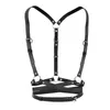 Belts Women Punk Fun Harness Adjustable Body Strap Fashion Sexy Girl Performance Leather Cross Waist Belt Cosplay Accessories