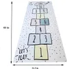 Напольный ковер Hopscotch 63x31in, большое пространство, детские игровые коврики, нескользящий силиконовый коврик на спине, износостойкие коврики, подходящие для детских комнат, дома, спальни