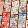 Gift Wrap Chinese Cities Scrapbooking Paper Stickers Seal For DIY Stationery Craft Label Diary Mobile Cup Wall Decoration Supplies