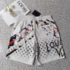 Heren zomerontwerper shorts mode loslopende damesstraatkleding ademende snel drogende zwempak alfabet print strandbroek heren zwem shorts Asia M-3XL#79