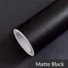 Behang Mat Zwart Zelfklevend Contactpapier Lade Peel Stick Verwijderbare Decoratie Modern Behang Papel Pared287l