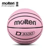 Balles US Original Molten BD3100 basket-ball taille Standard 5 6 7 ballon en polyuréthane pour étudiants adultes et adolescents entraînement de compétition en plein air 231122