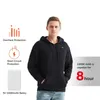 Gilet da uomo CYT Vendere Maglioni riscaldanti elettrici esterni USB Felpe con cappuccio da uomo Abbigliamento invernale caldo riscaldato Ricarica Giacca termica Abbigliamento sportivo 231122