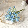 Dekorative Blumen Kränze Köpfe Tiny Gypsophila Artificial Plastic Home Decoration Wedding Bouquet Flower Arrangement Pography PropsDecor