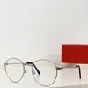 تصميم أزياء جديد نظارات بصرية 0405 Round K Gold Frame Shape Retro Simple and Elegant Style Eyewear مع Box يمكن أن تفعل عدسة وصفة طبية