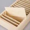 Jewelry Pouches For Creative Multi-grid Headband Box Wooden Storage Rack Display Store Counter