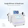 Desktop Scalp Care Hair Growth Machine With Hair Follicle Detection Analys Nano Spray Hög frekvens Vibrationsmassage