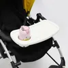 Stroller Parts Upgraded Tray Multifunctional Child With Bottle Holder ABS Perfect For Busy Moms And Dads