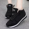 Laarzen Dames Laarzen Casual enkellaarsjes voor winterschoenen Dames Warm bont Winter Sneakers Paar Zwart Botas Mujer Plus Size Botines 231122